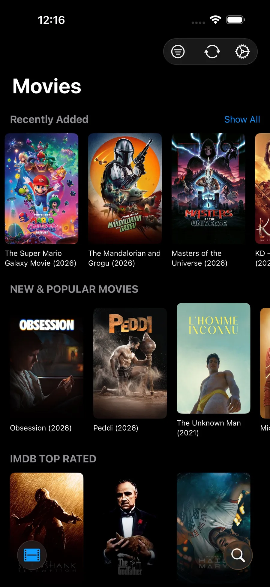 Lume Movies — iPhone