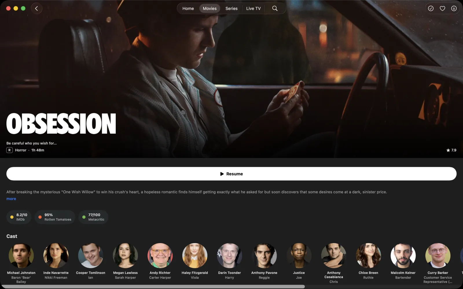 Lume Details — Mac