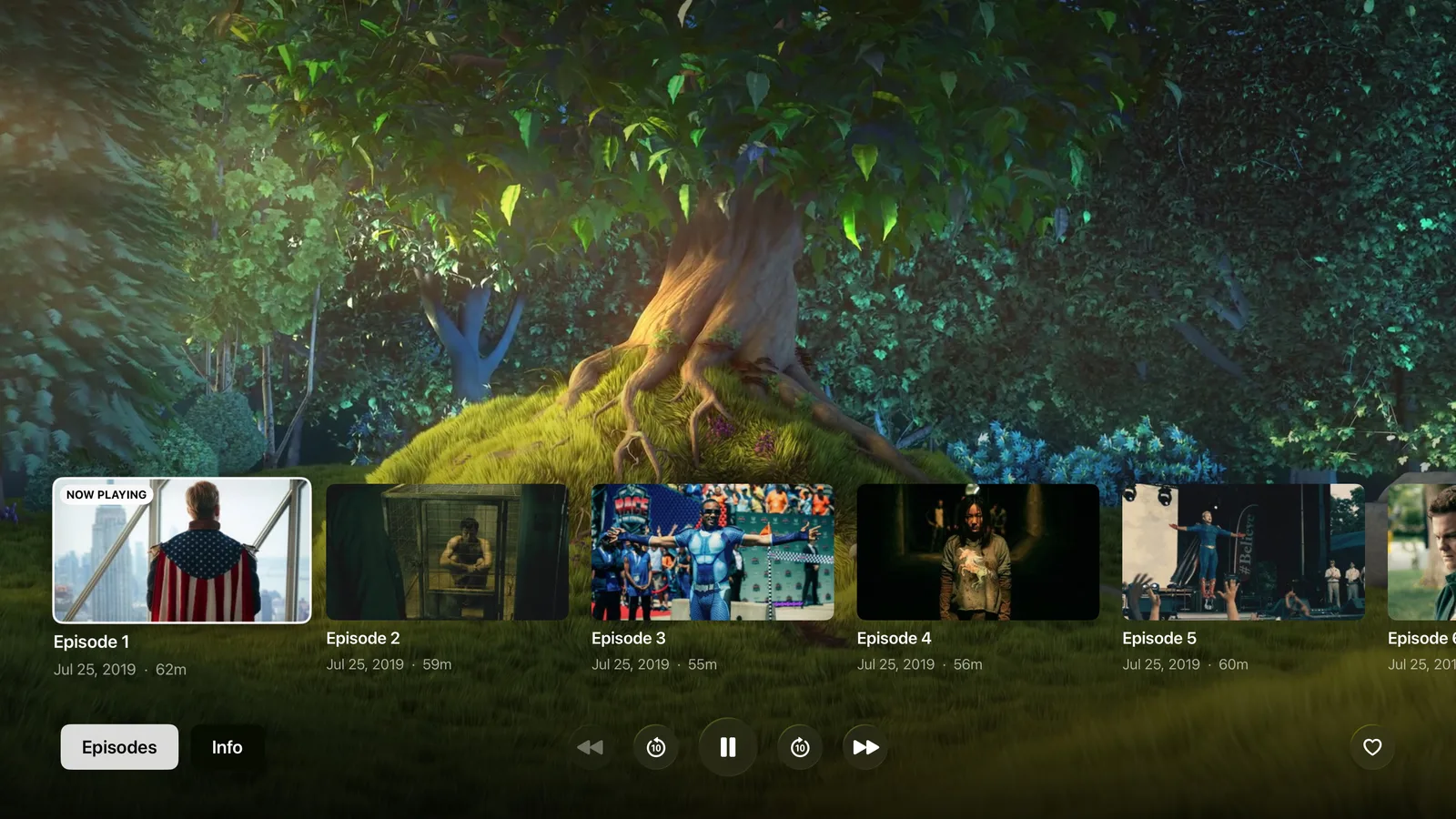 Lume Player — Apple TV